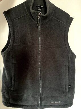 Marmot Men's Fleece Vest (Black, Size Medium)